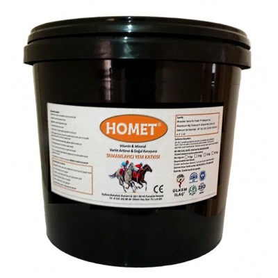 Homet Yarış Atı Tamamlayıcı Yemi 6000gr Homet Yarış Atı Tamamlayıcı Yemi 6000gr
